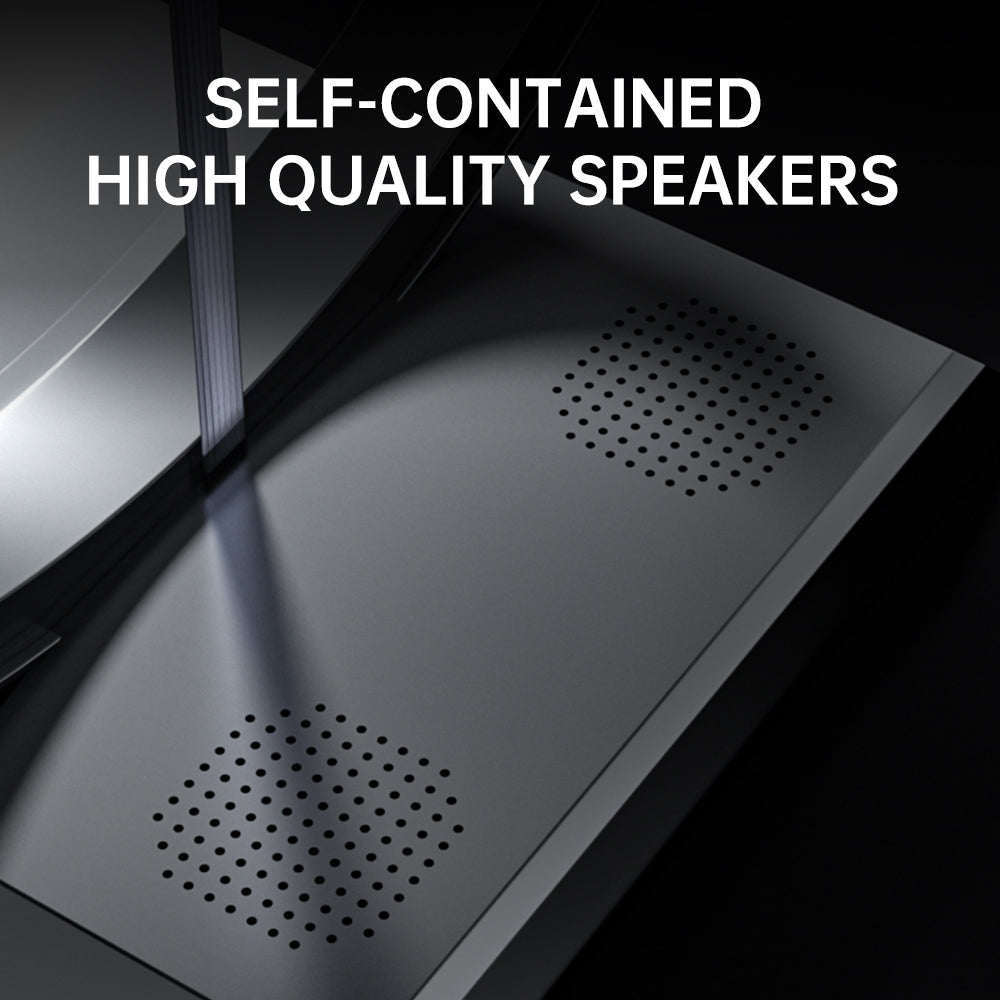 30cm 3D Hologram Fan Projector Desktop Model Fan Advertising Logo Light Support Sound With Transparent Cover Holographic Fan